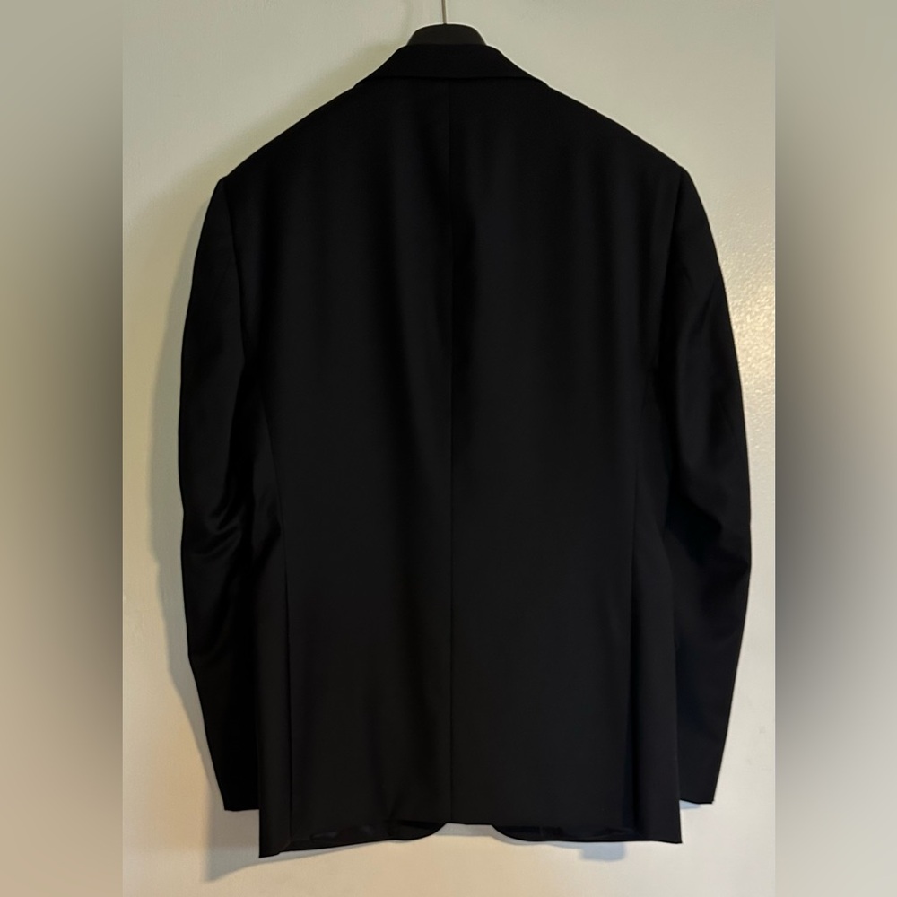 Calvin Klein Men’s Black Slim Fit Suit Jacket 38R - Picture 6 of 8